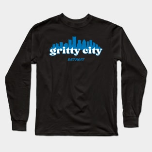 Detroit Gritty City Long Sleeve T-Shirt